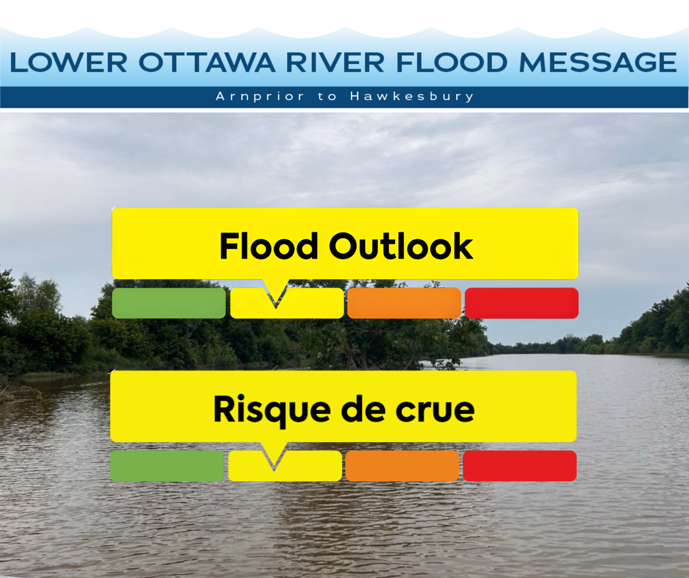 flood outlook notice  for the Ottawa River