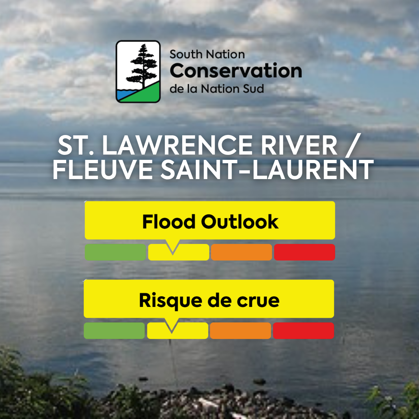 graphic St. Lawrence River Flood Outlook