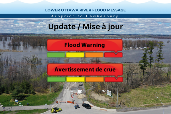 May 5 Lower Ottawa Flood Warning Update